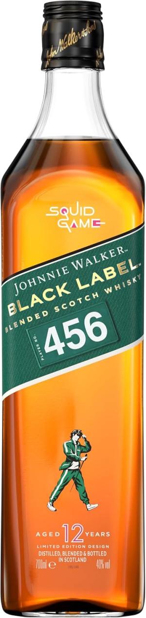 Johnnie Walker Black Label Squid Game Special Edition 40 vol 70cl Blended Scotch Whisky Notes of Spice Vanilla Award Winning