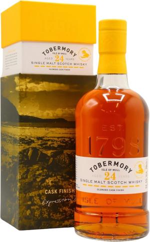Tobermory 24 Year Old Oloroso Sherry Cask Finish Coast