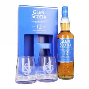 Glen Scotia 12 Year Old 2 Glass Gift Pack