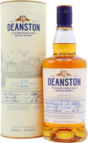 Deanston 12 year old Highland Single Malt Scotch Whisky 70cl 463 ABV