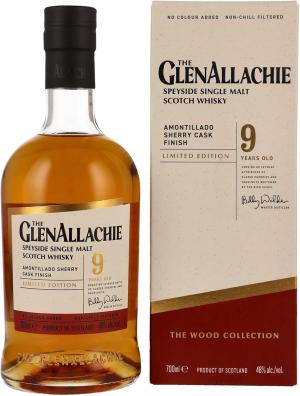 GlenAllachie 9 Year Old Amontillado Sherry Cask Finish