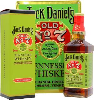 Jack Daniels Old No 7 Legacy Edition 1 Tennessee Whiskey Includes Bar Sign