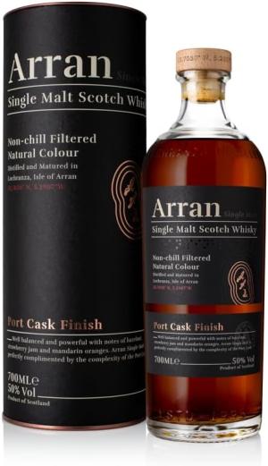 Arran Port Cask Finish Single Malt Whisky 70cl 50 ABV Premium Single Malt Scotch Limited Edition Isle Of Arran