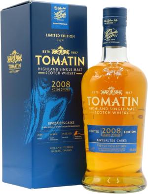 Tomatin 12 Year Old 2008 Rivesaltes Cask Finish French Collection