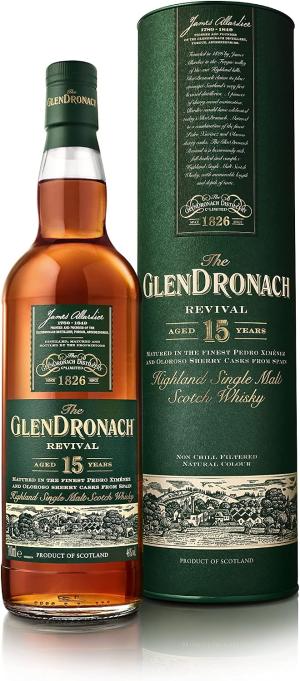 The GlenDronach Revival Aged 15 Years Single Malt Scotch Whisky 70 cl