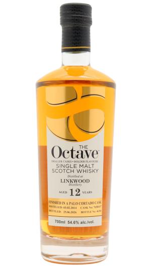 Linkwood 12 year old The Octave Single Palo Cortado Cask 7650437 2014 Whisky 70cl 546 ABV