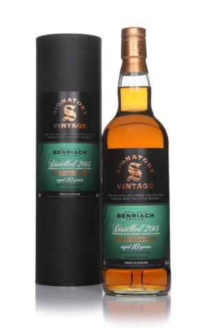Benriach 10 Year Old 2015 The UnChillfiltered Collection Signatory Single Malt Whisky