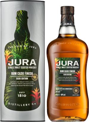 Jura Caribbean Rum Cask Edition Single Malt Scotch Whisky 1L