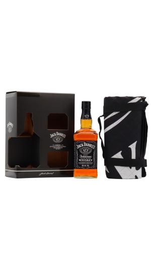 Jack Daniels Old No 7 Tennessee Whiskey 70cl 40 ABV Blanket Gift Pack