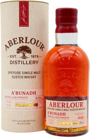 Aberlour ABunadh Cask Strength Batch 84 Single Malt Scotch Whisky 70cl 612 ABV