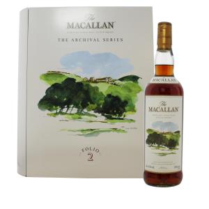 Macallan The Archival Series Folio 2 Limited Edition Highland Single Malt Scotch Whisky 70cl