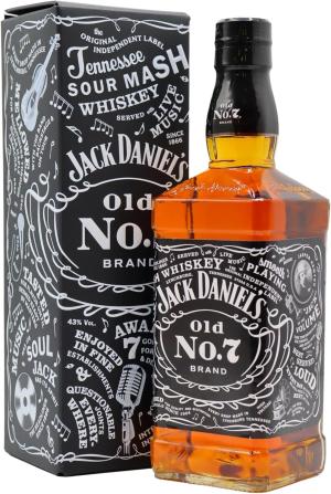 Jack Daniels 155th Anniversary Edition Paula Scher Pentagram Whiskey 70cl 43 ABV