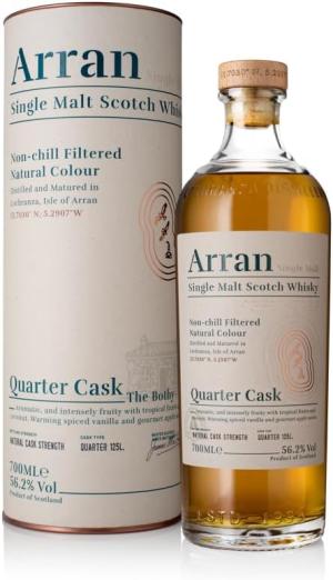 Arran Quarter Cask Single Malt Whisky 70cl 562 ABV Premium Single Malt Scotch Isle Of Arran