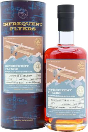 Linkwood 13 year old Infrequent Flyers Single Oloroso Sherry Cask 7117 2012 Whisky 70cl 558 ABV