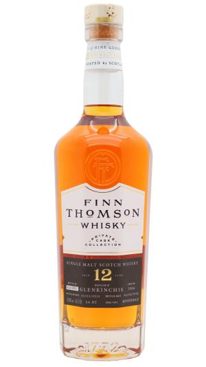 Glenkinchie 12 year old Finn Thomson Single Cask Single Malt Scotch 2014 Whisky 70cl 548 ABV