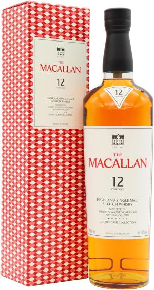 Macallan Double Cask Highland Single Malt Scotch 12 year old Whisky 70cl 40 ABV