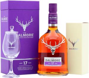 Dalmore 17 year old Highland Single Malt Scotch Whisky 70cl 42 ABV Includes Tasting Glass