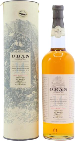 Oban Highland Single Malt Old Bottling 1 Litre 14 year old Whisky 100cl 43 ABV