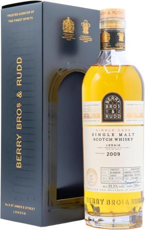 Ledaig 14 year old Berry Bros Rudd Single Cask 700327 2009 Whisky 70cl 535 ABV