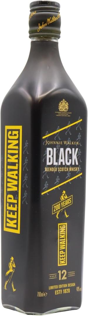 Johnnie Walker Icons Black Label 200th Anniversary 12 year old Whisky 70cl 40 ABV