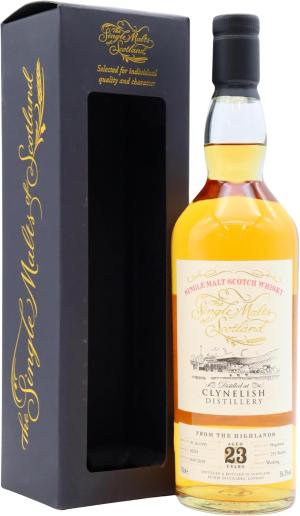 Clynelish 23 year old The Single Malts Of Scotland Single Cask 10201 1995 Whisky 70cl 562 ABV