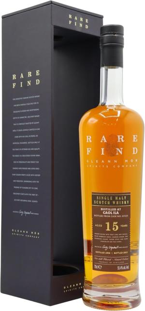Caol Ila Gleann Mor Rare Find Single Malt Scotch 2008 15 year old Whisky 70cl 554 ABV