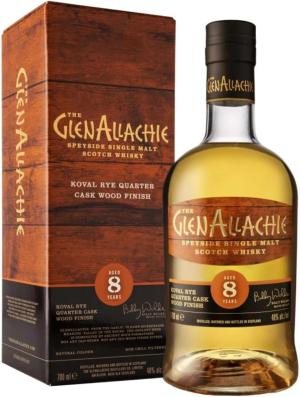 Glenallachie 48 Vol Wood Finish Series Koval Rye 8 Year Old 70 cl