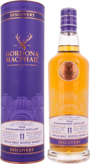 Gordon Macphail Discovery Bunnahabhain 11 Year Old Single Malt Scotch Whisky 70 cl DCBUNA1143706