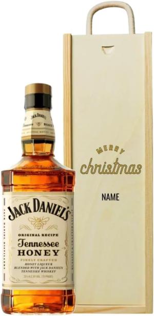 Jack Daniels Tennessee Honey Whisky 70cl 40 ABV Personalised Merry Box