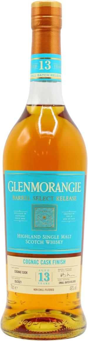 Glenmorangie 13 year old Barrel Select Cognac Cask Finish 2008 Whisky 70cl 46 ABV