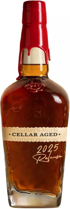 Makers Mark Cellar Aged 2025 Release Kentucky Straight Bourbon Whiskey Distillery Bottling 70CL 5645 ABV