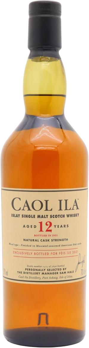 Caol Ila Feis Ile 2021 12 year old Whisky 70cl 57 ABV