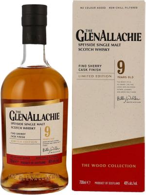 GlenAllachie 9 Year Old Fino Sherry Cask Finish The Wood Collection