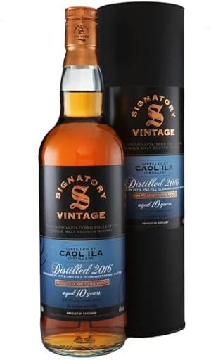 Caol Ila 10 Year Old Islay Single Malt Scotch Whisky by Signatory Vintage