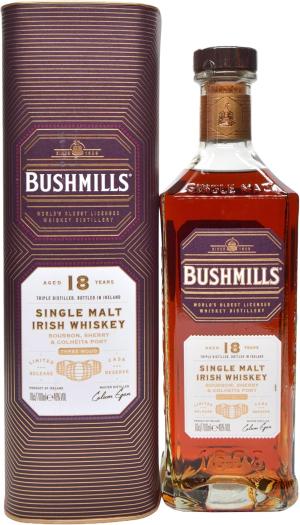 Bushmills 18 Years Old Three Wood
