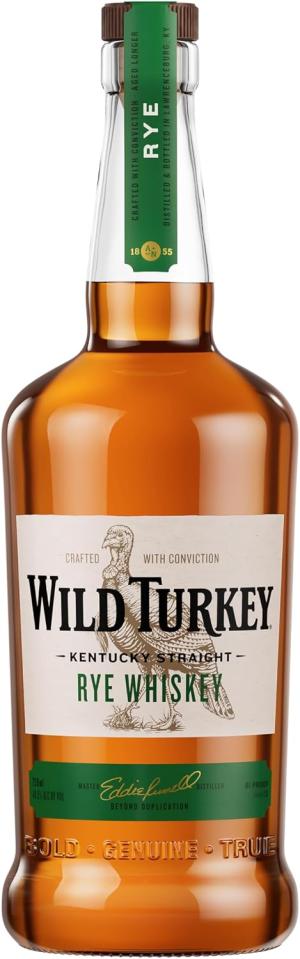 Wild Turkey Kentucky Rye Whiskey 70 cl 405 ABV Cocktail Whiskey