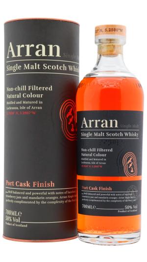 Arran Port Cask Finish Single Malt Scotch Whisky 70cl 50 ABV
