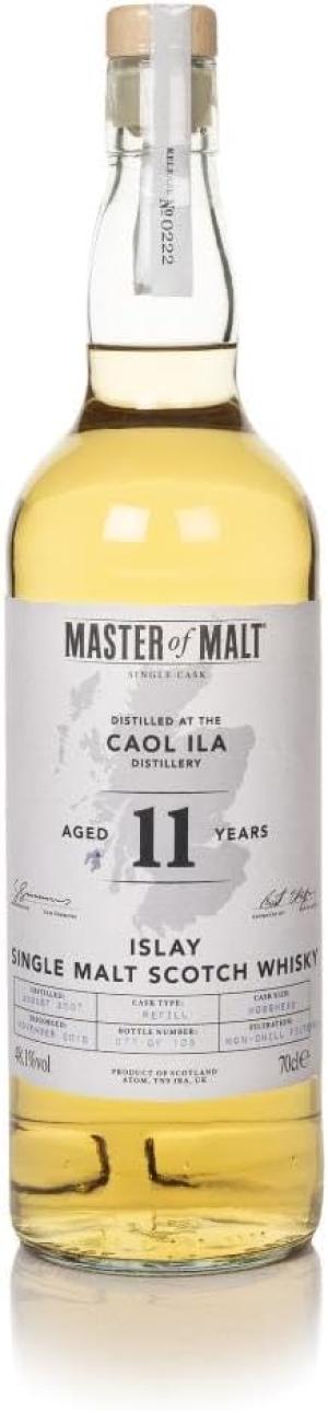 Caol Ila 11 Year Old 2007 Single Cask Master of Malt 481