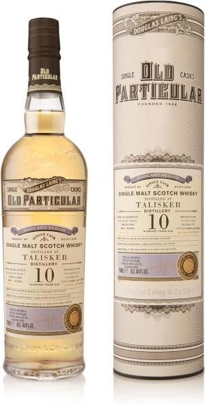 Old Particular Talisker 10 Year Old Island Single Malt Scotch Whisky Isle of Skye Peated Whisky Single Cask Natural Strength NonChillFiltered Only 356 Bottles Distilled 2015 484 ABV 70cl