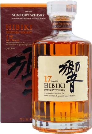 Hibiki Japanese Blended 17 year old Whisky 70cl 43 ABV