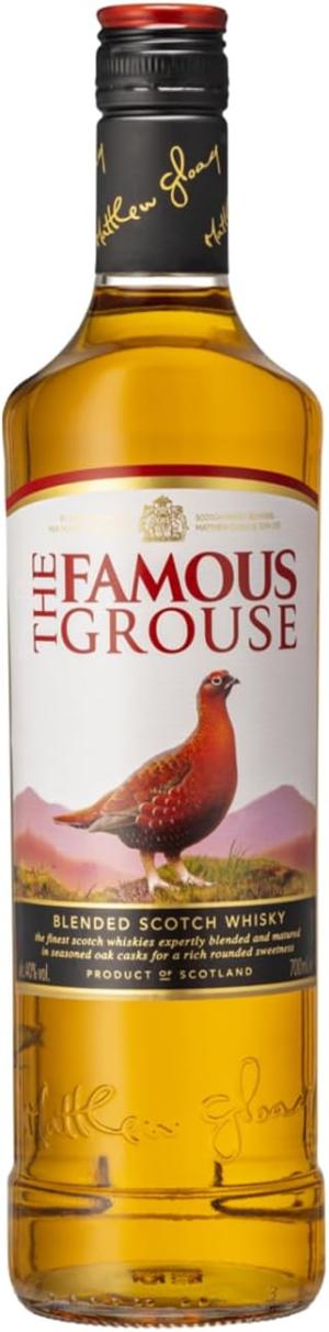 The Famous Grouse Finest Scotch Blended Whisky Dried Fruit Soft Spices Scotlands Favourite Whisky for Over 40 Years 40 ABV 1 L