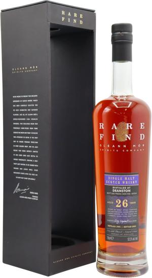 Deanston 26 year old Gleann Mor Rare Find Single Cask 4392A 1995 Whisky 70cl 522 ABV