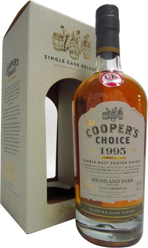Highland Park Coopers Choice Single Madeira Cask 9151 1995 20 year old Whisky 70cl 46 ABV