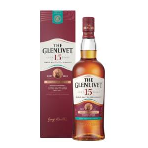 The Glenlivet 15 Year Old French Oak Reserve 70cl with Gift Box Malt Whisky Packaging May Vary
