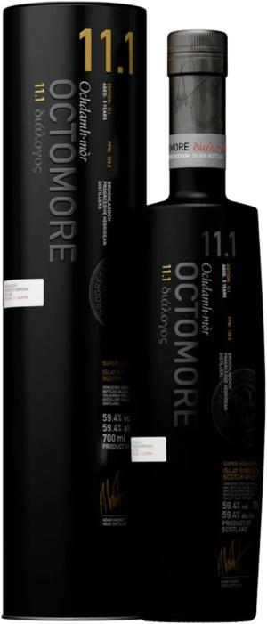Octomore 111 Scottish Barley 2014 5 year old Whisky 70cl 594 ABV