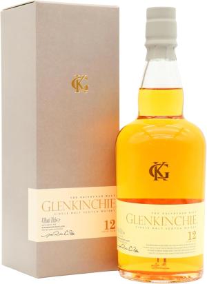 Glenkinchie Single Malt Scotch 12 year old Whisky 70cl 43 ABV