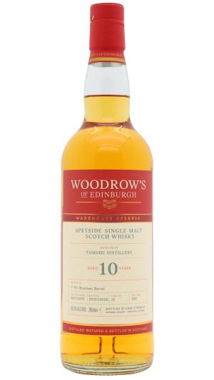 Tamdhu 10 year old Woodrows Of Edinburgh Single Cask 12 2015 Whisky 70cl 663 ABV