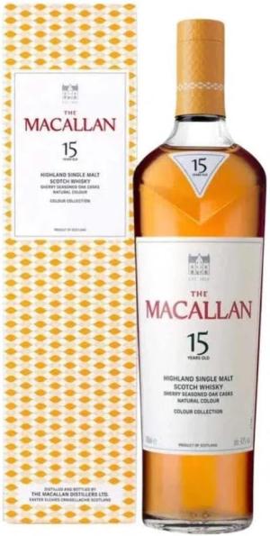 Macallan 15 Year Old The Colour Collection Single Malt Scotch Whisky 70cl