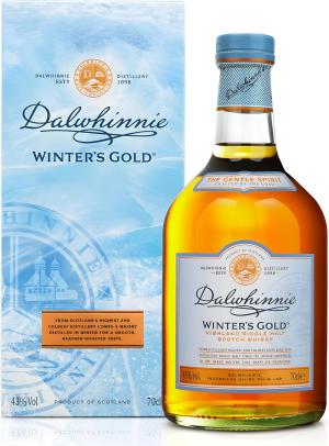 Dalwhinnie Winters Gold Single Malt Scotch 43 vol 70cl RichTextured Highland Whisky Honeyed with Notes of Heather Peat Perfect for Whisky Lovers with Gift Box