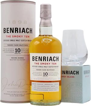 Benriach Tumbler The Smoky Ten 10 year old Whisky 70cl 46 ABV